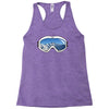 ski goggles copy Racerback Tank