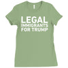 legal immigrants for trump Ladies Fitted T-Shirt