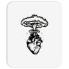 heart and nuclear explosion Mousepad