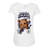 brain drain fox Maternity Scoop Neck T-shirt