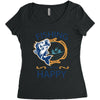 Fishing Women's Triblend Scoop T-shirt