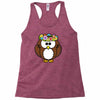 lovely owl Racerback Tank