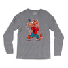 the flying spaghoofy monster Long Sleeve Shirts