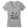 MEOW CAT Women's V-Neck T-Shirt