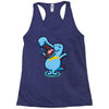 blue crocodile! Racerback Tank
