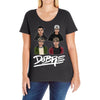 dobre twins Ladies Curvy T-Shirt