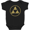 the triforce Baby Bodysuit