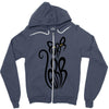 purr purr Zipper Hoodie
