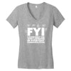 i use random sign language Women's V-Neck T-Shirt