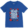 Women's March Hear Our Voice V-Neck Tee