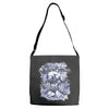 quick brown fox Adjustable Strap Totes