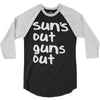 suns out guns out 3/4 Sleeve Shirt