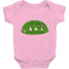 run away and keep going Baby Onesie