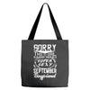 This Girl Is Taken By A Super Sexy September Boyfriend Tote Bags