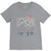 van desert V-Neck Tee