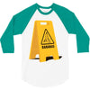 caution bananas 3/4 Sleeve Shirt