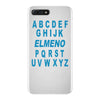 alphabet abc elemno iPhone 7 Plus Case