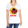mad bull Ladies Curvy T-Shirt