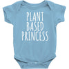 plant based princess Baby Onesie