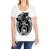 american choppers Ladies Curvy T-Shirt