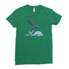 dolphin rider Ladies Fitted T-Shirt