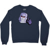 mega flipped off Crewneck Sweatshirt