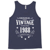 original parts vintage established 1988 perfectly aged Tank Top