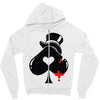 poker hat ace of spades Zipper Hoodie