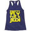 pretty fly for a jedi Racerback Tank