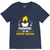 Trainning To Go Super Saiyan V-Neck Tee