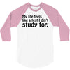 my life feels 3/4 Sleeve Shirt