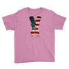 jake paul x american flag Youth Tee