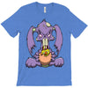 zombie bunny loves brains T-Shirt