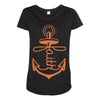 anchored faith Maternity Scoop Neck T-shirt