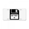 Don't Forget Me Disk License Plate