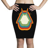 Totoro Retro Pencil Skirts