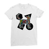 Colorful Cat Ladies Fitted T-Shirt