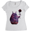 Totoro Forest Women's Triblend Scoop T-shirt