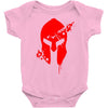 bullshirt's mens bloodied Baby Onesie