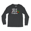 holly jolly christmas Long Sleeve Shirts