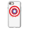captain america dying bleeding logo iPhone 8