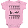 ugly santa claus Baby Bodysuit
