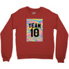 Holographic Team 10 Crewneck Sweatshirt