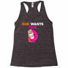 She Wants D - Dunkin Donuts Racerback Tank