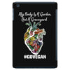 my body is a garden, not a graveyard black iPad Mini