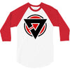 red black zero 3/4 Sleeve Shirt