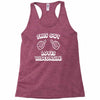 this guy loves wisconsin Racerback Tank