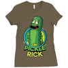 i'm pickle rick Ladies Fitted T-Shirt
