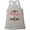 first grade christmas crew Racerback Tank