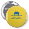 police humor Pin-back button